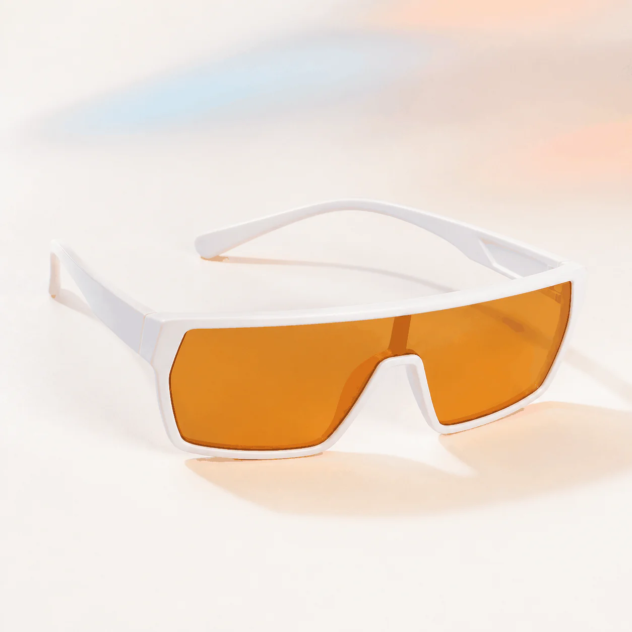 Clique Shield Sunglasses - White material detail