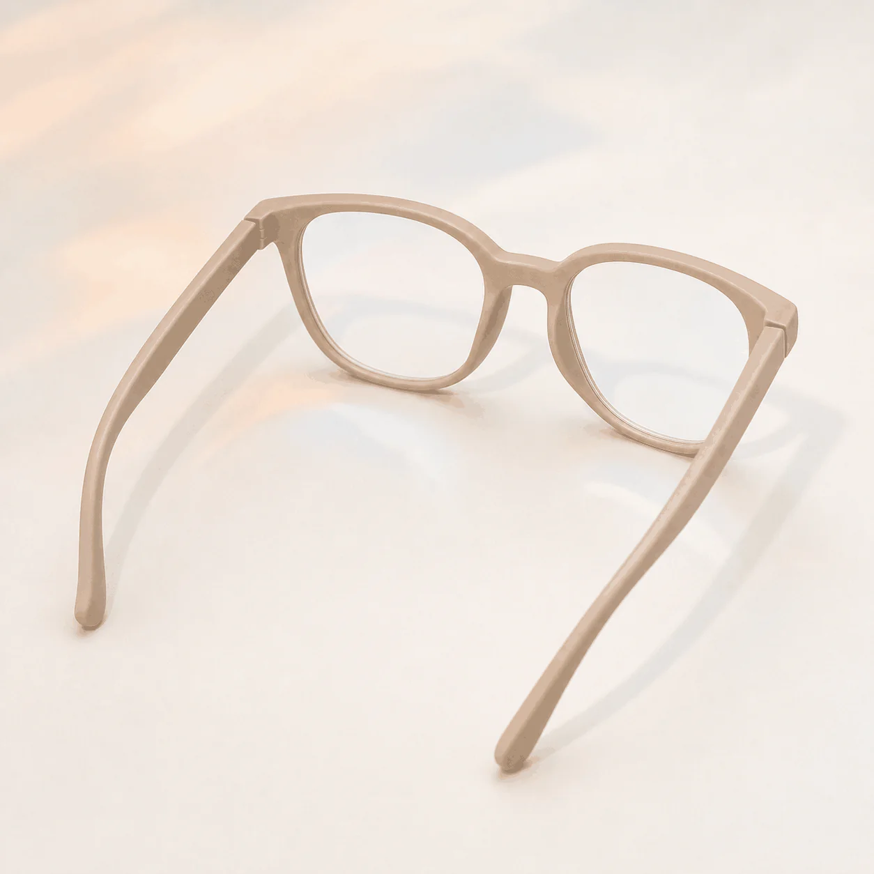 Commute Blue Light Glasses - Oat material detail