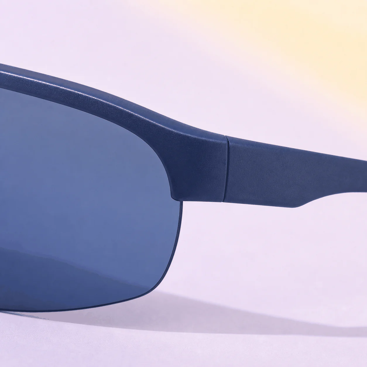 Current Shield Sunglasses - Navy lifestyle view