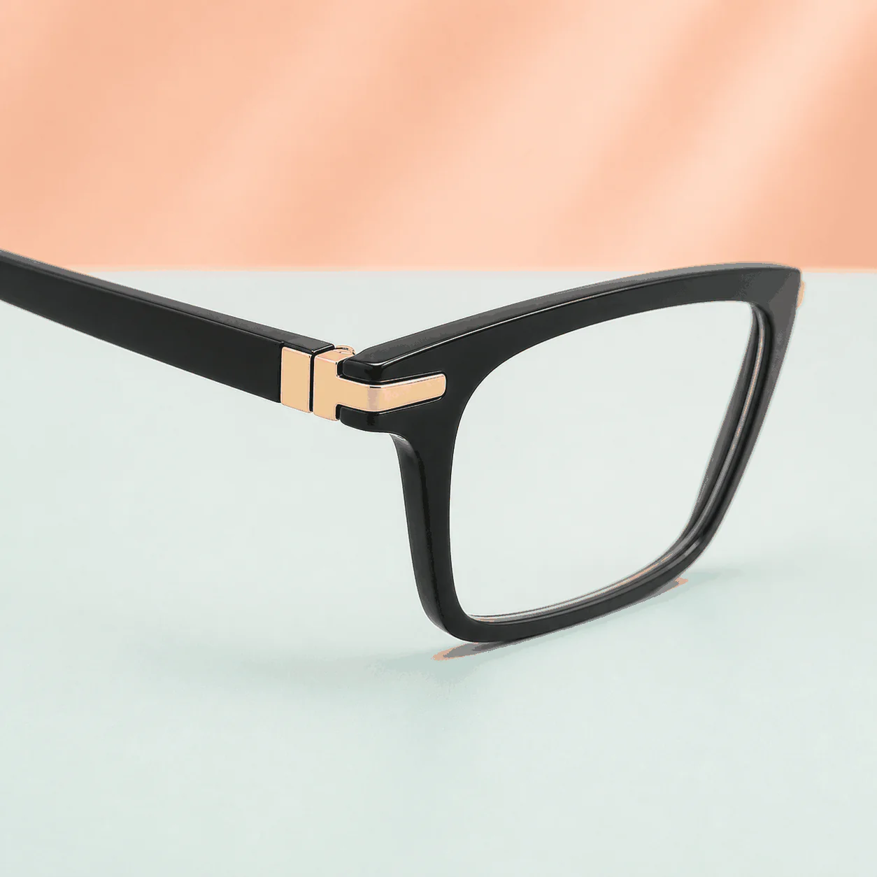 Editor Reader Glasses - Black Gold lifestyle view