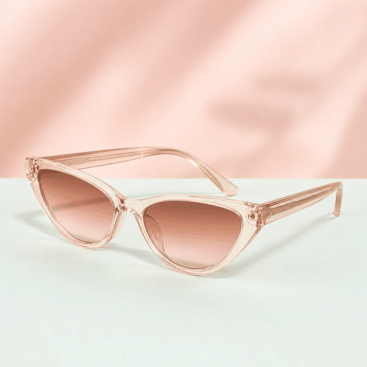 Luna Cat Eye Sunglasses - Champagne