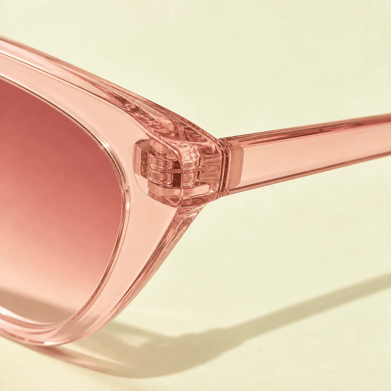 Rosette Cat Eye Sunglasses - Blush lifestyle view